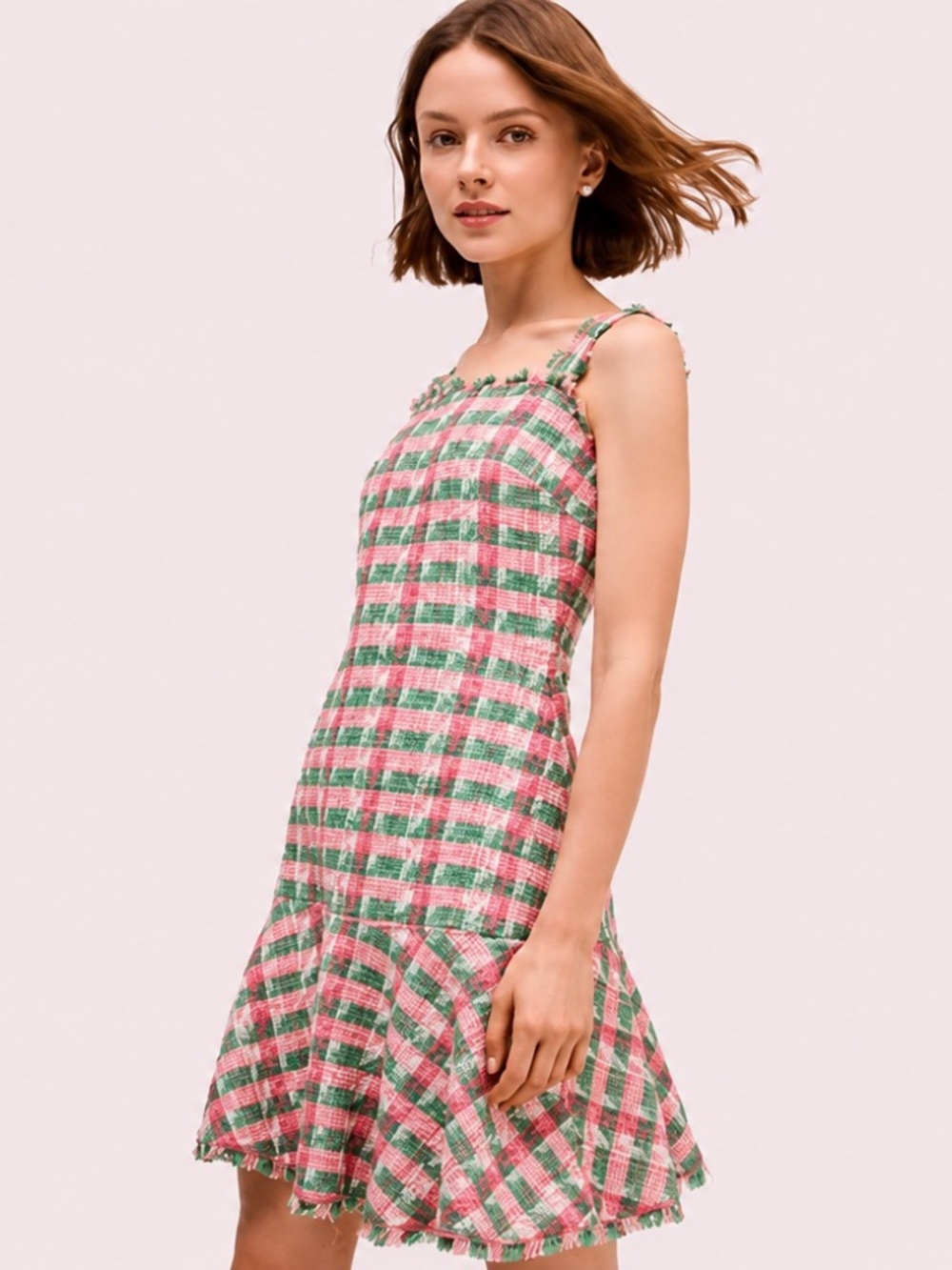 Kate Spade | 8 | Tweed Plaid Dress